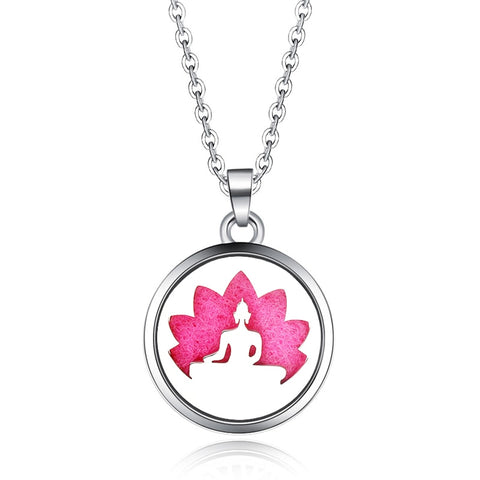 Lotus Guanyin necklace