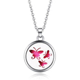 Footprint Perfume necklace