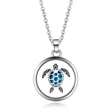 Footprint Perfume necklace